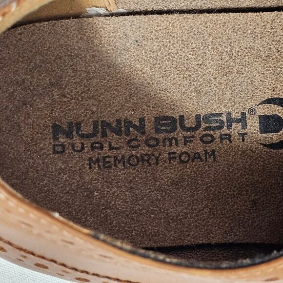 Nunn Bush Men's Maclin St. Wing Tip Brogue Oxford 84677-240 Size 10.5 M - Picture 6 of 9